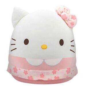 Squishmallows 20" Hello Kitty Original‎ Sanrio Large Plush Cherry Blossom NWT